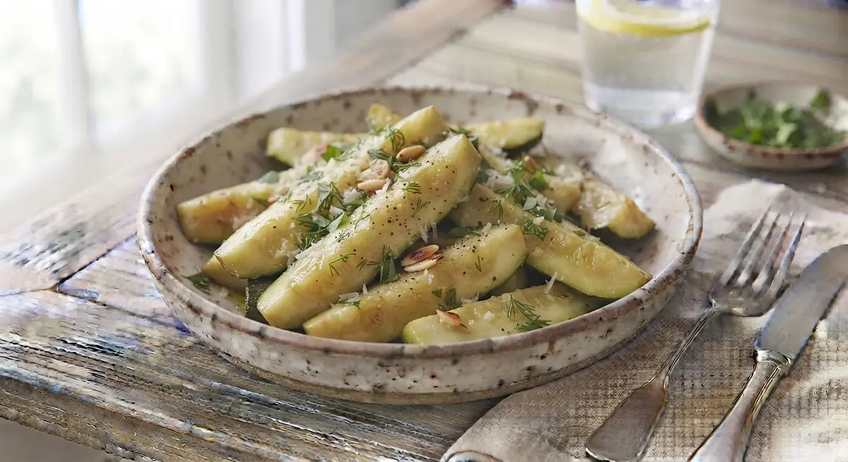 Soft Zucchini Spears